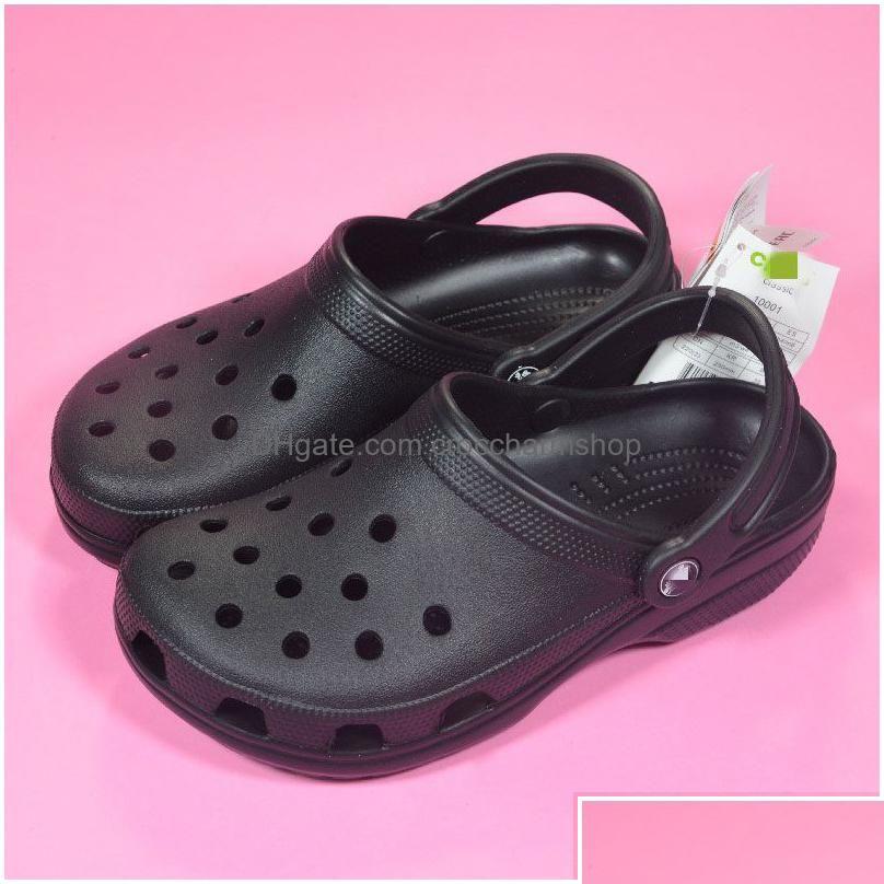 

Sandals Croc Classic Menswomens Summer Slip On Casual Slipper Clogs Sizes M4W6 To M129857922 Drop Delivery Shoes Accessories Dhaw2 Dhn90, Applique