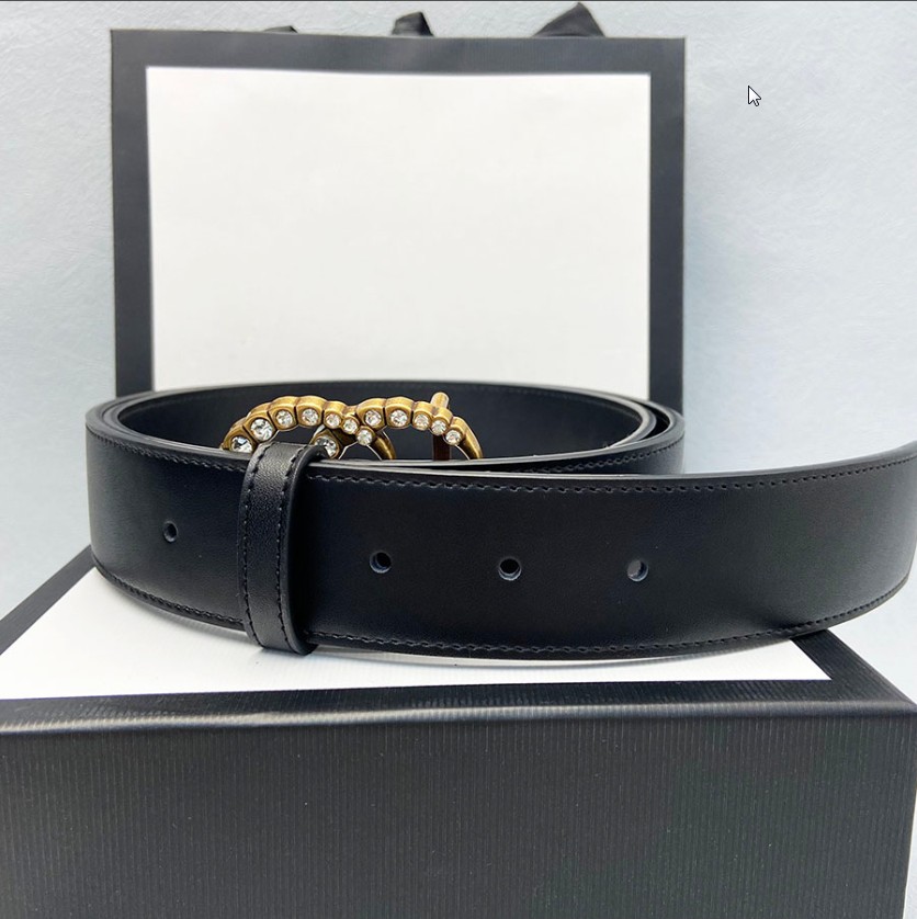 

luxury Designers Belts Classic Big solid buckle belt Men Genuine Leather ladies man casual letter smooth buckle womens leather belt width 3.8cm Jeans belts, Only belt;no box