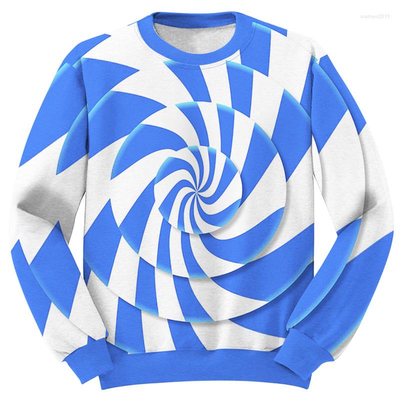 

Men' Hoodies Funny 3D Print Pullover Men Women Sweatshirts Dizzy Stripes Pullovers Stitching Vortex Clothing Man Sportswear Tracksuit