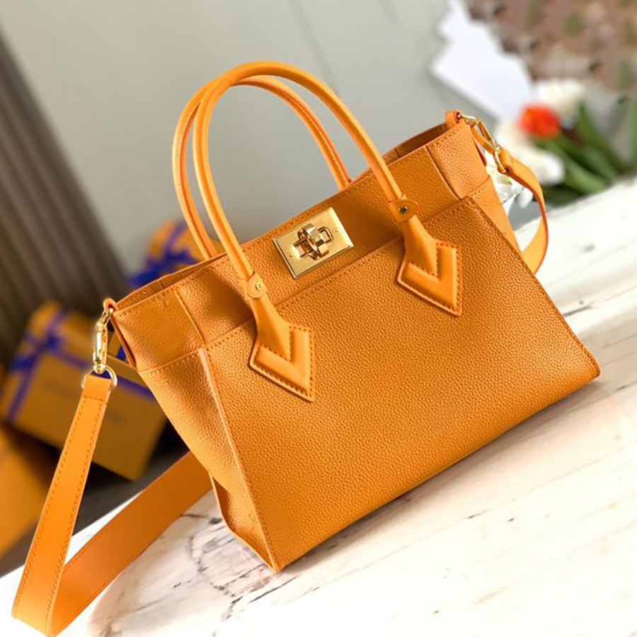 

Totes 1:1 Quality Designe Luxury Tote bag 25CM ON MY SIDE Fashion Shoulder bag M57728 With Box ML038