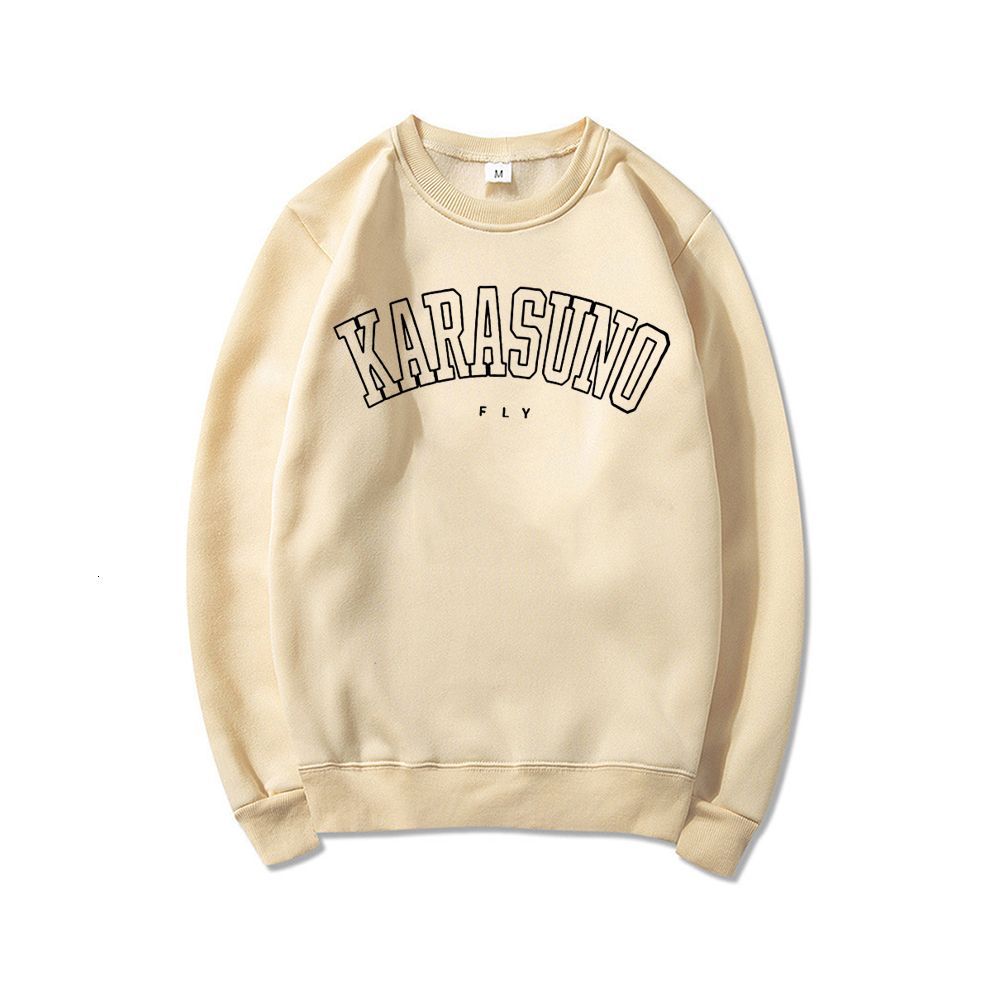 

Womens Hoodies Sweatshirts Haikyuu Karasuno Fly Crewneck Sweatshirt Unisex Haikyuu Karasuno Anime Hoodie Women Casual Hoodie Harajuku Sweatshirts Tops 230220, Khaki