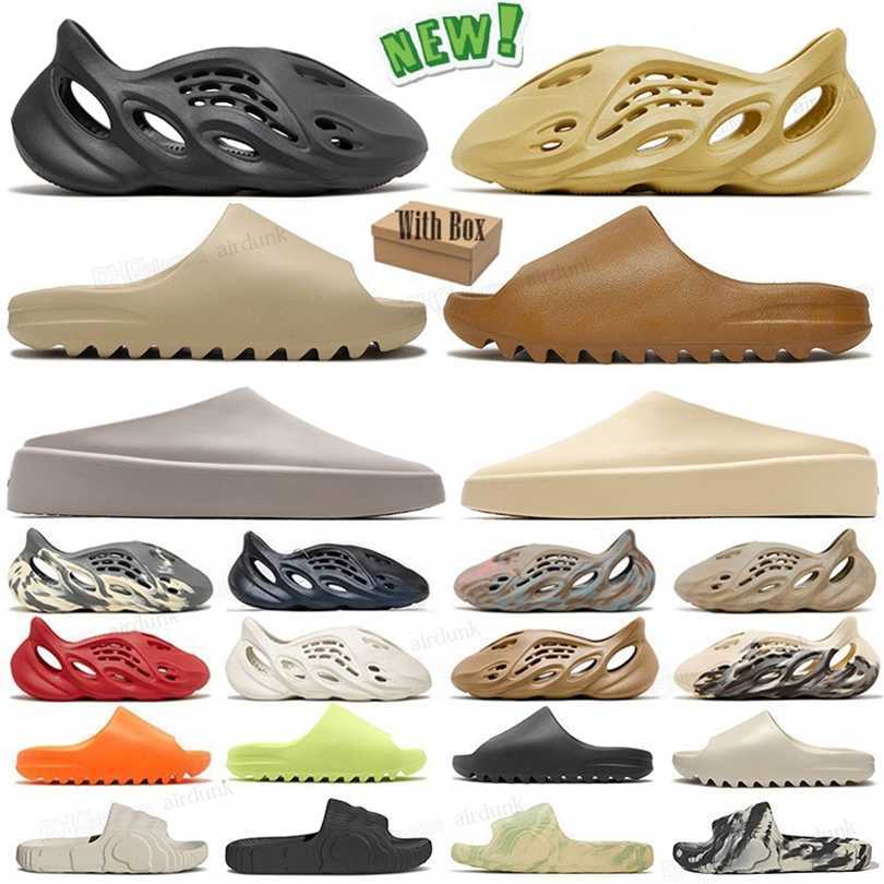 

Designer sandals men women slipper Triple Black White Resin pattern slippers mens womens slides slider slipper sliders MX Carbon runr sandales shoes 36-48 with box, #36 black grey