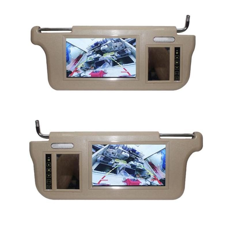 

Car Video Inch Sun Visor Mirror Sn Lcd Monitor Dc 12V Beige Interior For Av1 Av2 Player Camera Drop Delivery Mobiles Motorcycles Elec Dh8Bs