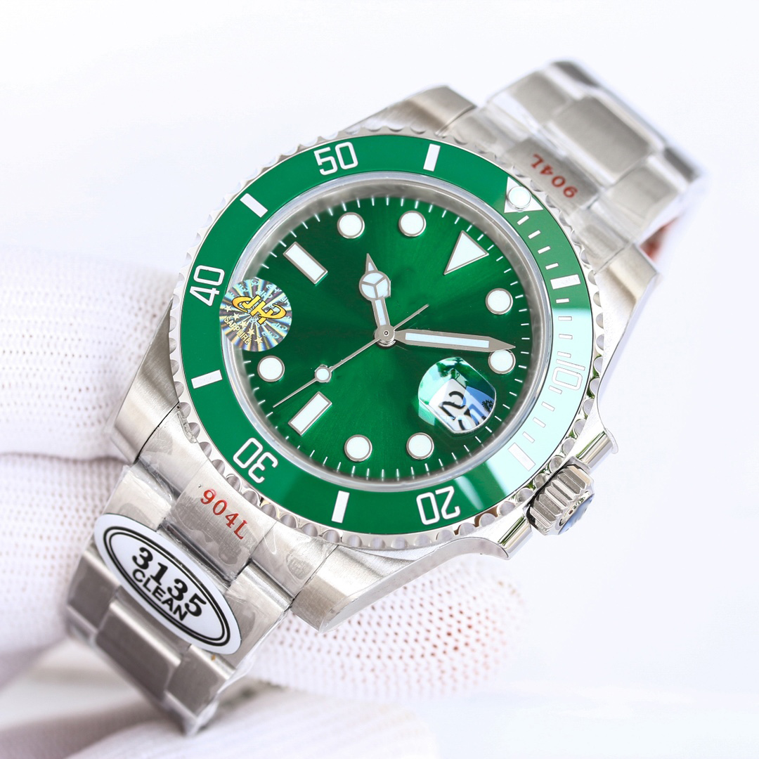 

Clean Factory Designer V11 Watch luxury watches ETA Model Mens 41mm Blue Ceramic 126610LN 72 Hours Power Reserve 904L Cal.3135 Automatic Watches VSF Dive Watch, 05 with box