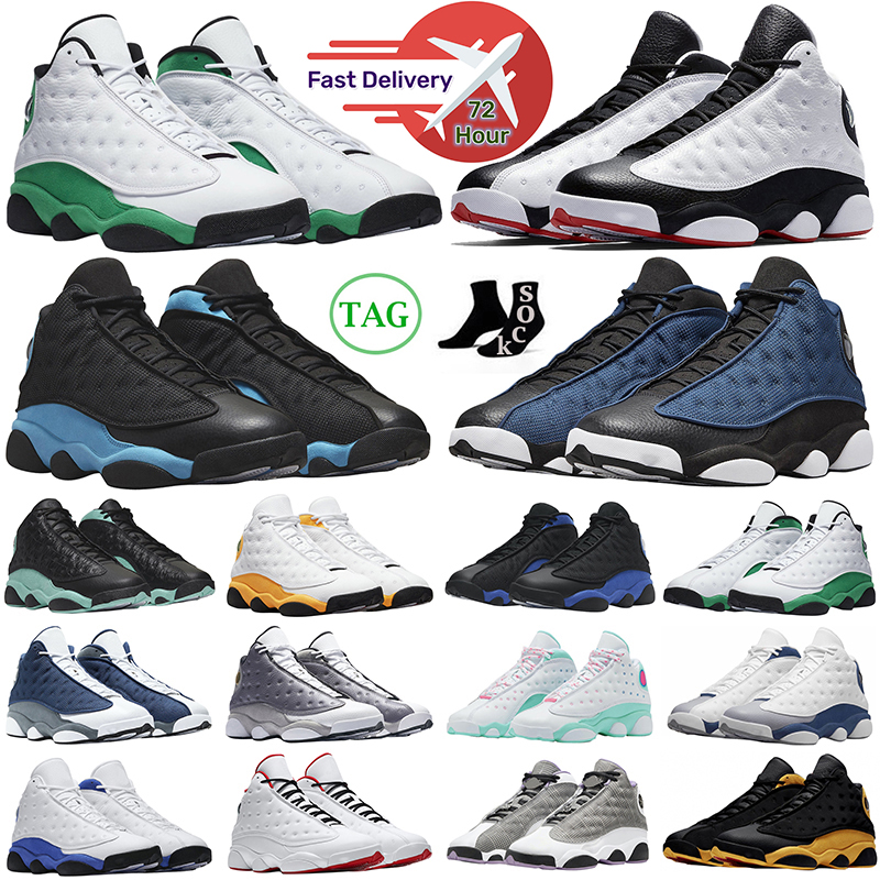 

Jumpman 13 13s Mens Basketball Shoes Brave Blue Black Flint University Blue Hyper Royal Red Wolf Grey Chicago Obsidian Del Sol Men Women Trainers Outdoor Sneakers T7, 30