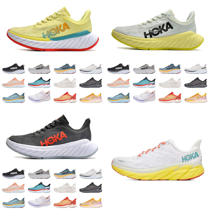 

hoka running shoes for men womens bondi 8 Clifton Triple White black Harbor Mist Summer Blue Lunar Rock runner mens Fashion sports sneakers Outdoor, (13)