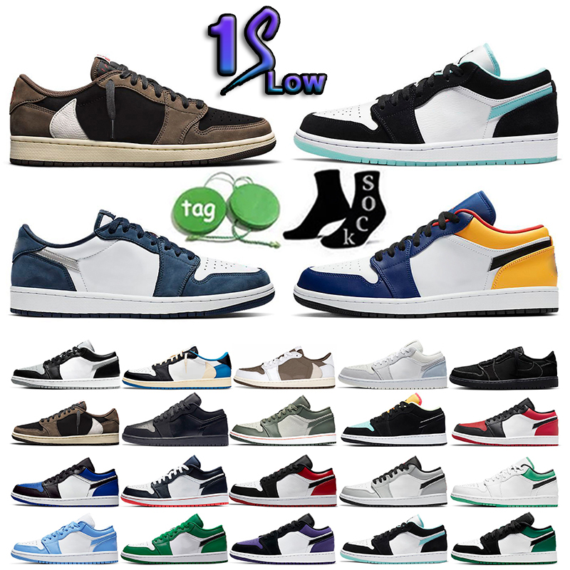 

lows ones women men basketball shoes travis 1s jumpmans 1 low trainers ice blue reverse scotts mocha black phantom bred shadow toe unc mens womens designer sneakers