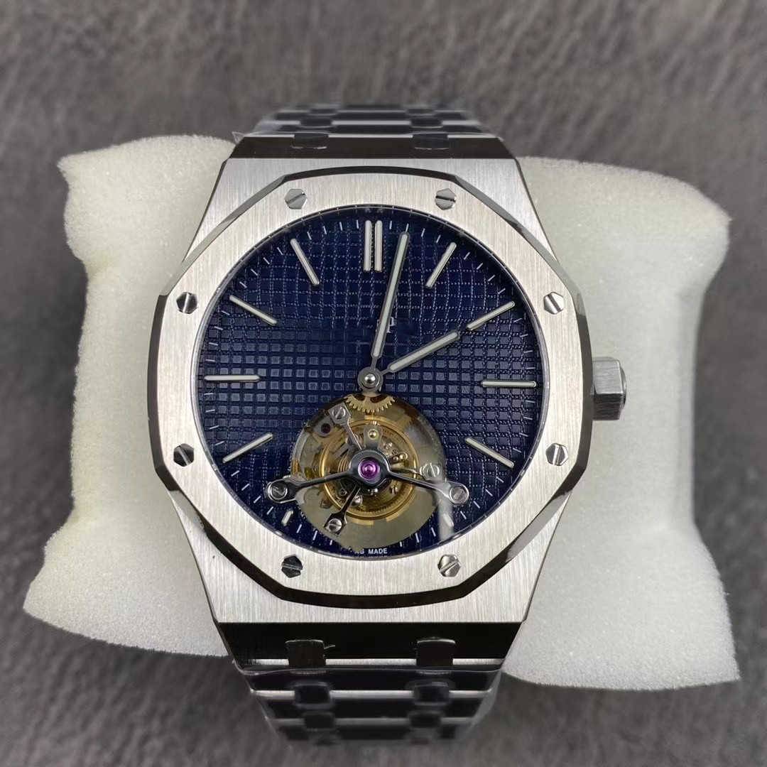 

High Quality Fashion Iced Out WatchesMens Wrist Luxury Round Cut Lab Gr DDGU KKTG, Black dial