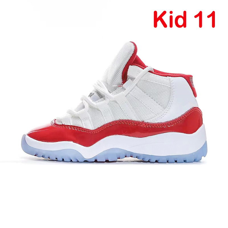 

Kids Kid Basketball 2022 11S shoes Space Cool Grey Jam Bred Concords Youth fashion Boys Sneakers Children Boy Girl White Athletic Toddlers Outdoor Eur 28-35