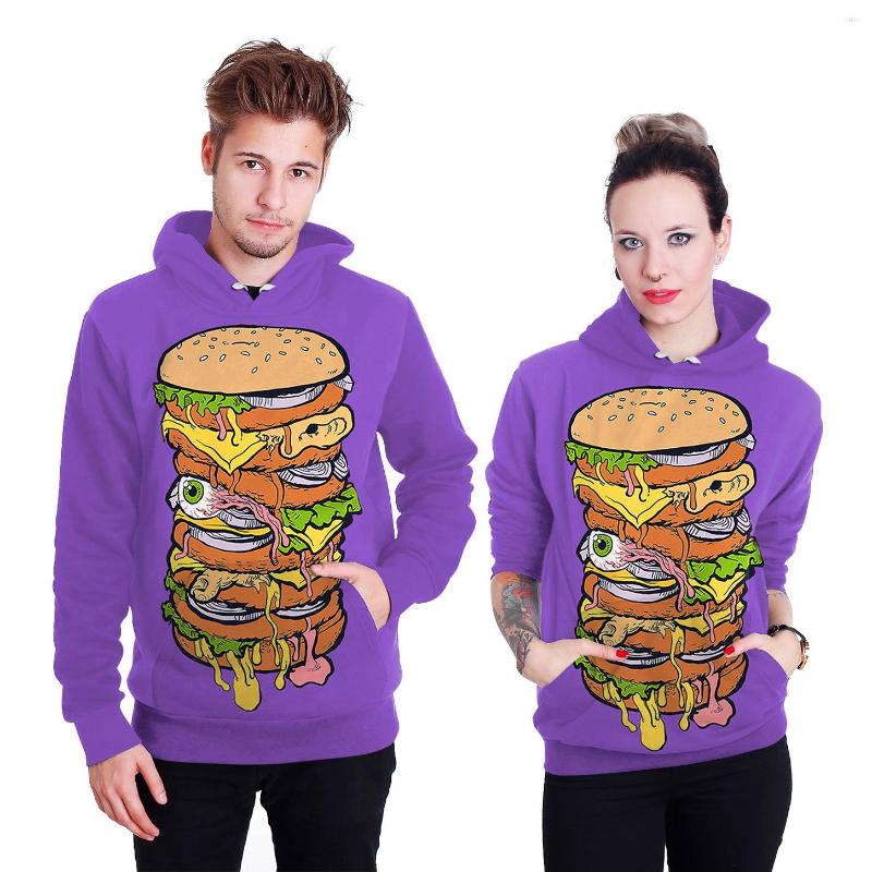 

Men's Hoodies Spring S Pattern Lovers Hoodie Loose Coat Easy Cultivate Oneself Pocket Fashion Men And Women Wear, B101-043
