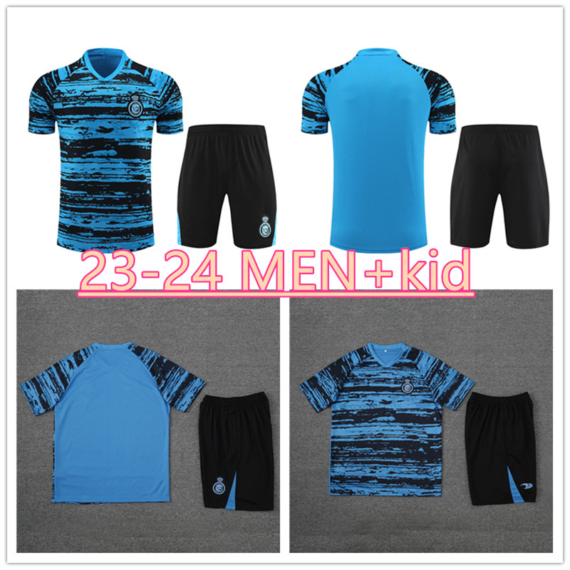 

23-24 Al Nassr FC soccer Jerseys Ronaldo 2023 2024 Home yellow away 23-24 CR7 Gonzalo Martinez Talisca Ghislain Konan Vincent Aboubakar men tracksuit Al-Nassr FC 04, Black