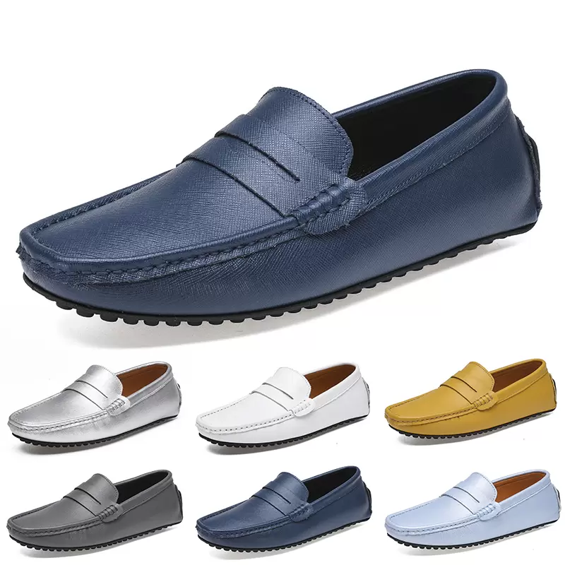 

non-brand men running shoes black white grey navy blue sliver mens fashion trainer sneakers outdoor jogging walking 40-45 color12