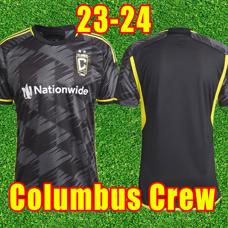 

2023 Player Version Columbus Soccer Jerseys Crew Home Yellow JONATHAN NAGBE ZELARAYAN Football Shirt ZARDES Adult Short Sleeve away