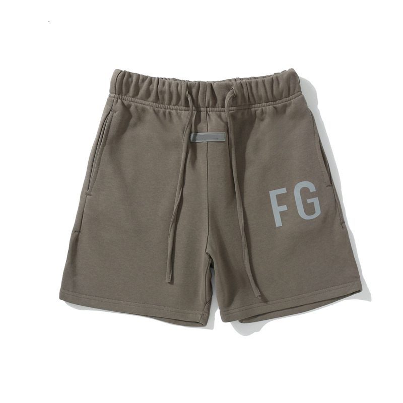 

Mens Ess designer Comfortable shorts Womens Unisex Short Clothing 100% Pure Cotton Sports Fashion Big size S TO 3XL Y388, 04 iron