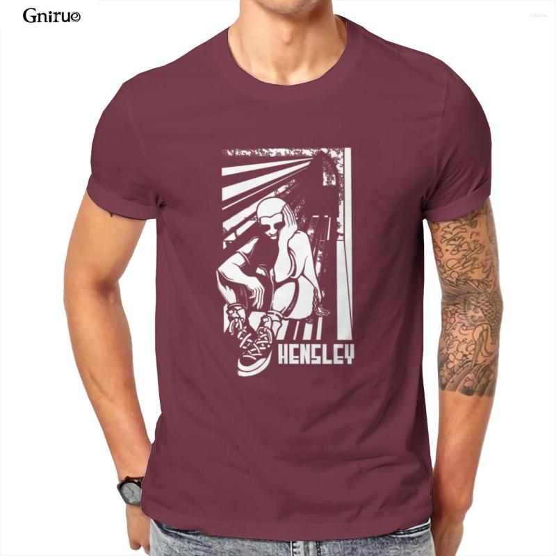

Men's T Shirts Wholesale H Street MaHensley Vintage Skateboard Mens Ringer T-Shirt Couples Oversized Streetwear Unisex Clothes 102154, Pink