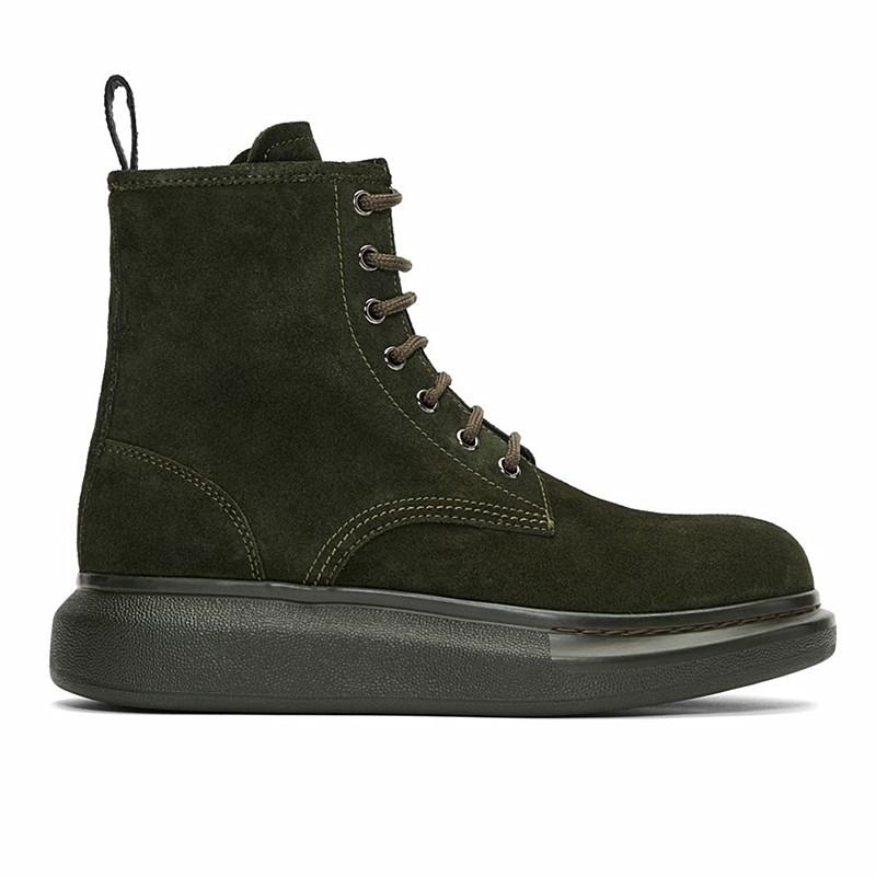 

Male Winter Shoes Fashion Platform boots Men Thick Sole Mens Boot Leather