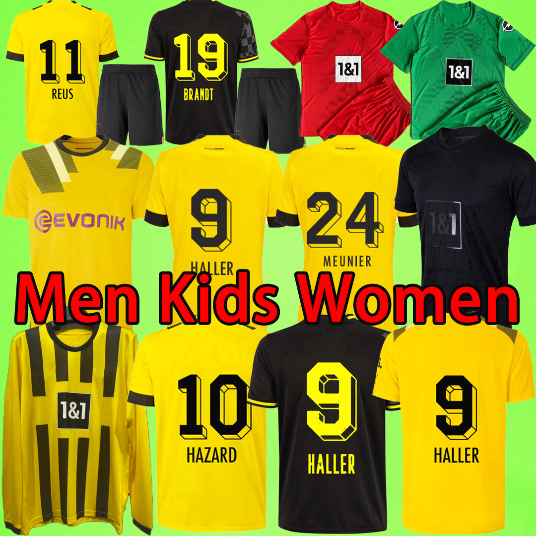

HAALAND REUS 22 23 dortmund soccer jerseys cup 2022 2023 Men Kids Kit Women football shirt BELLINGHAM REYNA maillot de foot BRANDT EMRE goalkeeper long sleeve Uniform