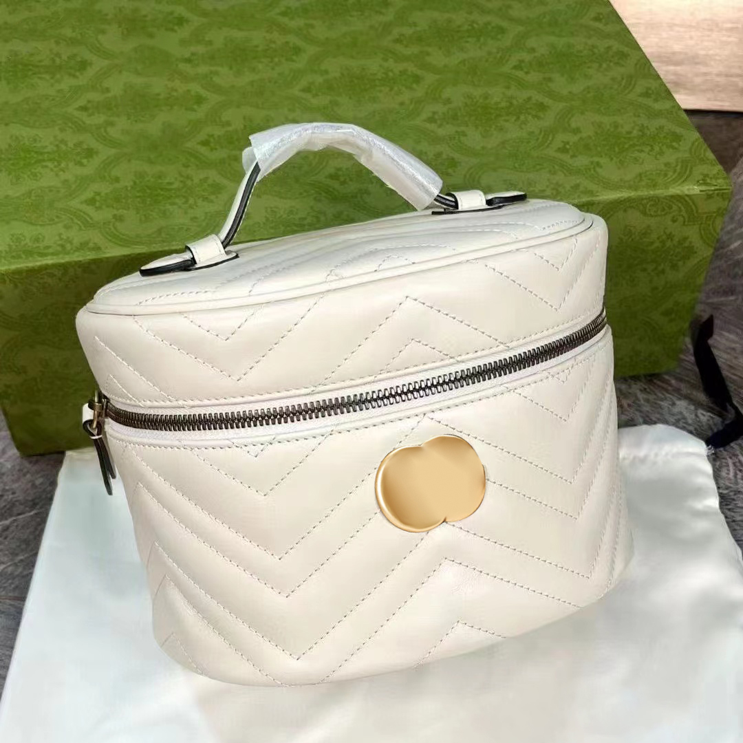 

Mini Marmont makeup toiletry bag women's mens Designers purse shoulder Genuine leather Luxury make up crossbody clutch cosmetic handbag tote clutch top cosmetic bag, Classic