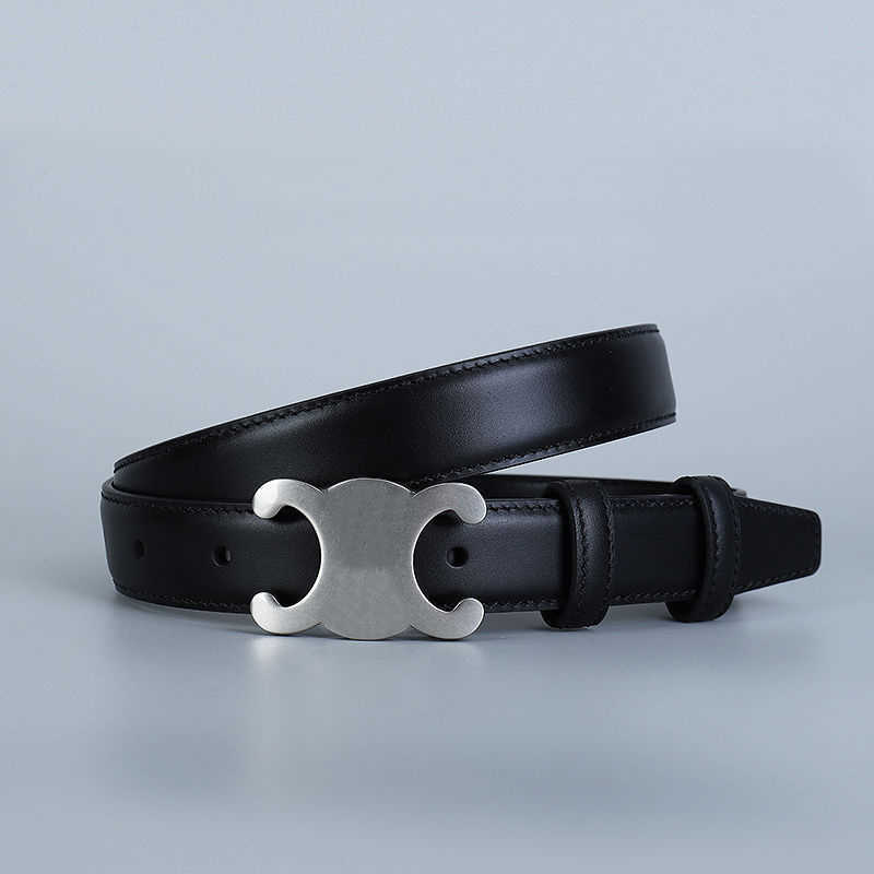 Classic Women Belt Fashion All-Match Smooth Buckle Jeans Suit Jacket Dress Decorated Thin Waist Belt Top Designer Belts Width 2.5cm