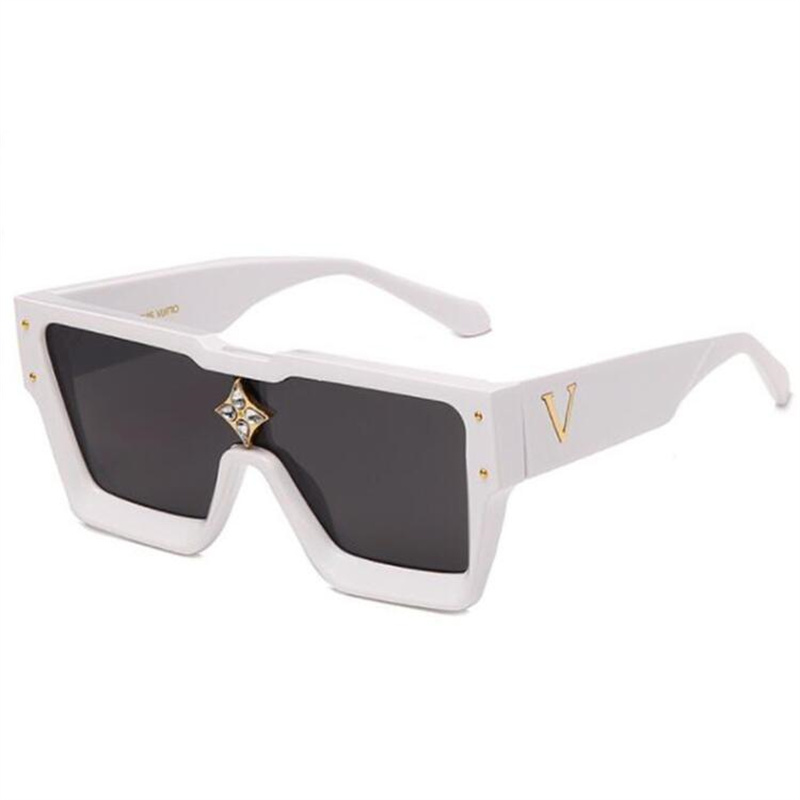 

European and American fashion brand millionaire sunglasses fashion one-piece box sunglasses men