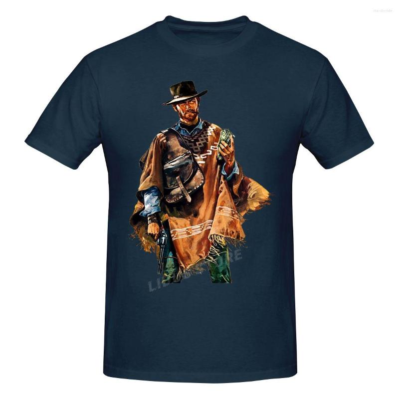 

Men' T Shirts 2023 Fashion Leisure Clint Eastwood Wild West Style T-shirt Harajuku Streetwear Cotton Graphics Tshirt Brands Tee Tops, White
