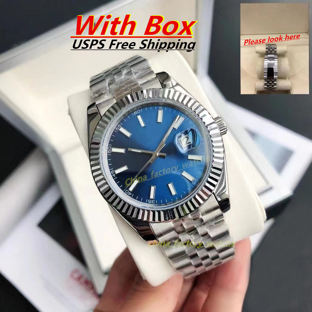 

Mens watch 41mm 2813 Movement Watch Automatic Wristwatches Stainless Steel 316L strap Sapphire mirror waterproof can be selected Wristwatches