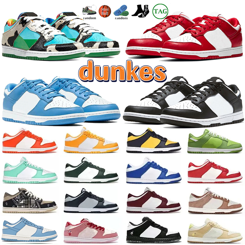 

Dunks running shoes white black panda SB retro mens sneakers Triple pink pigeon grey fog Easter Kentucky university red chunky dunky UNC desiger women trainers, No.15- university red