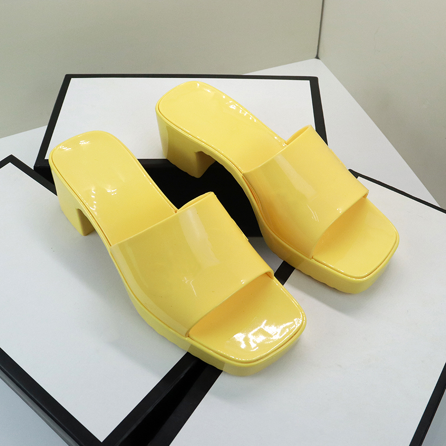

designer sandals woman high heel slippers fashion lady sandals beach Thick bottom well platform Alphabet slides sandals designer slides slides designer women, 27