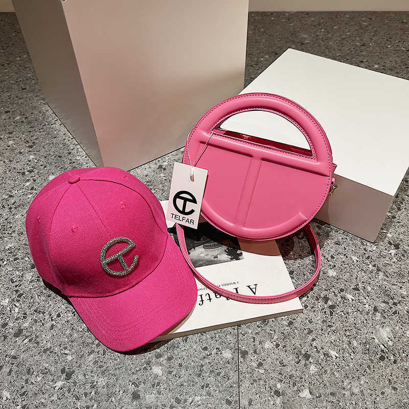 handbag 2023 hand new shoulder Texture shaped spring small simple and fashionable portable round cake bag Single Shoulder Messenger Bag