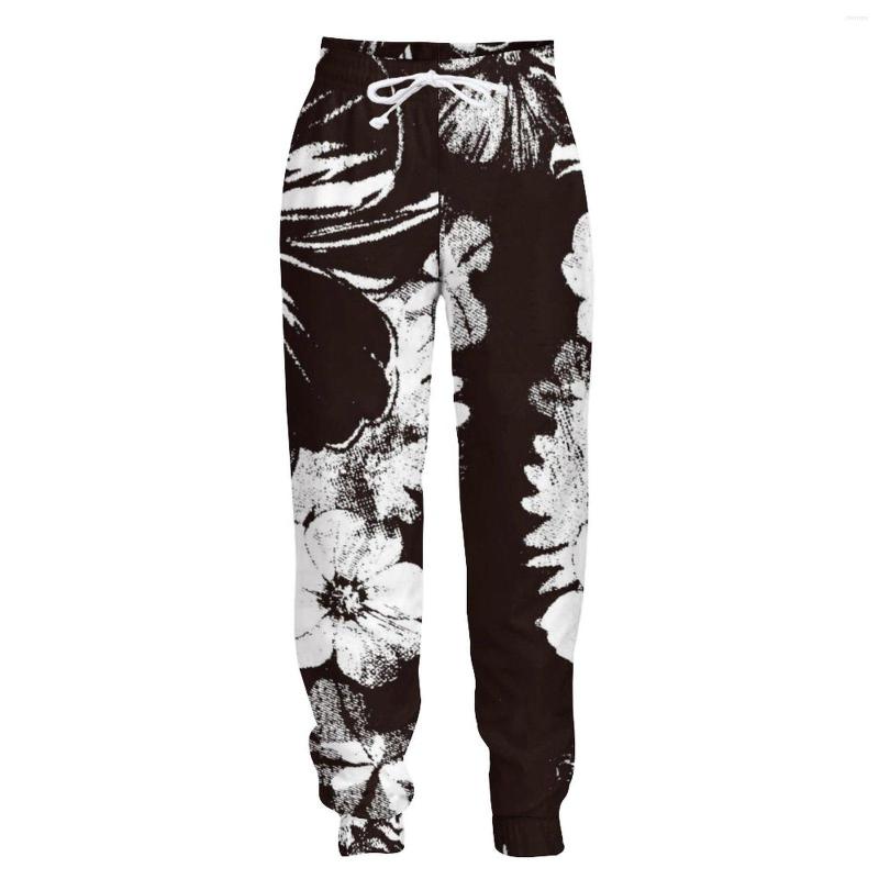 

Men' Pants Jumeast Jogger Casual Sweatpants Baggy Mens Horror Dark Color Flowers Print Straight For Men Y2K Tracksuit Trousers, Silver
