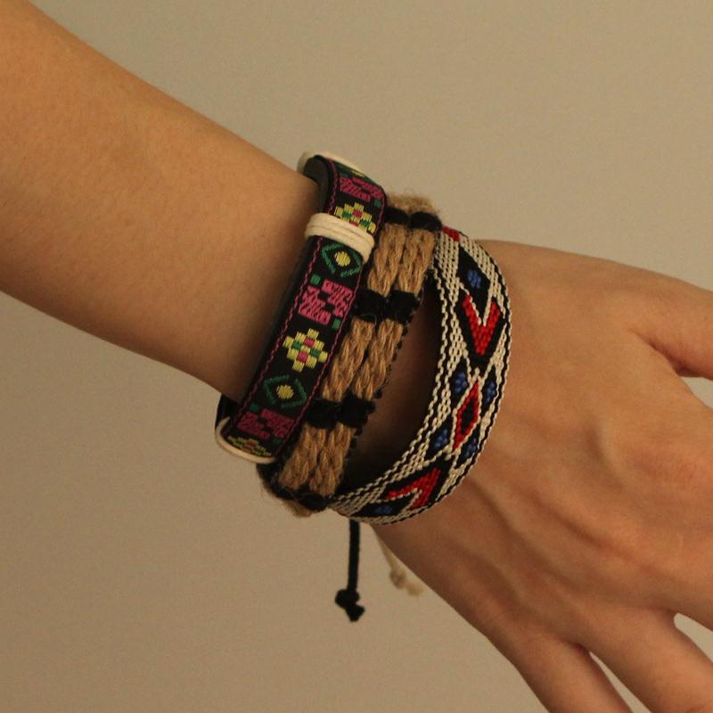 

Strand Beaded Strands Women's Ceramic Hand Made DIY Bracelets Artware Retro Bracelet For Woman Girl Gift Fashion Jewelery Wholesale