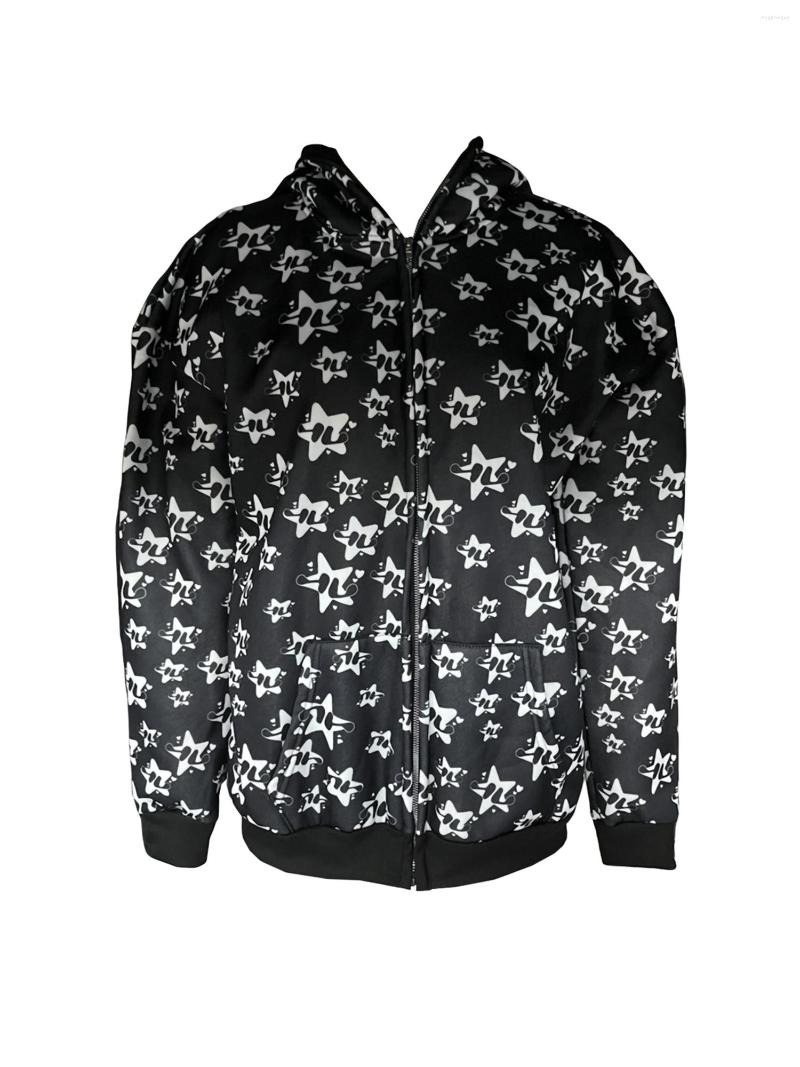 

Women' Jackets Women Oversized Zip Up Hoodie Long Sleeve Hooded Zipper Sweatshirt With Side Pockets Fall Winter Casual Loose Streetwear, Black