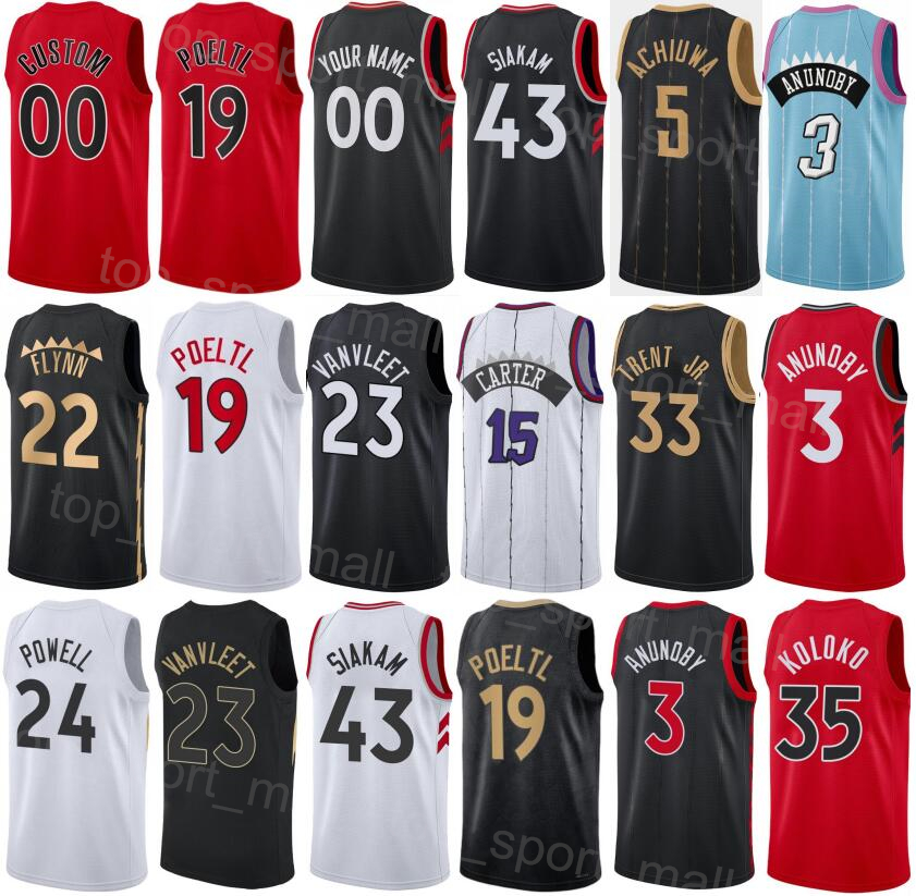 

Men Woman Print Basketball O.G Anunoby Jersey 3 Gary Trent Jr 33 Christian Koloko 35 Otto Porter Jr 32 Thaddeus Young 21 Dalano Banton 45 Juancho Hernangomez 41 Shirt, White