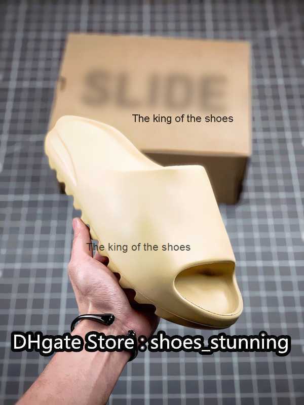 

Foam Runners Slide Pure/green/onxy/chocolate Slippers Shoes Men Women Outdoor Sneakers Sports with Original Boxslipper yeezies yezzys