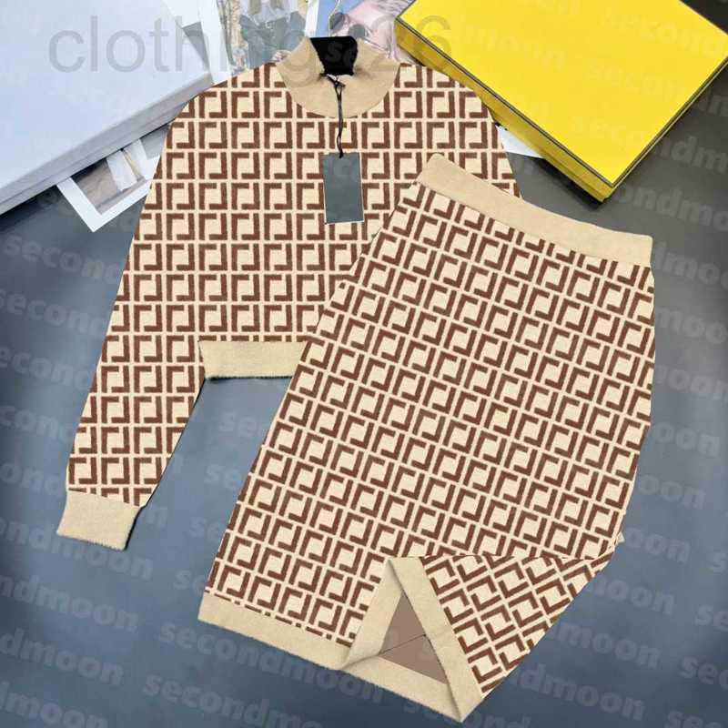 

designer Women Knitted Dress Full Letter Print Dresses Autumn Winter Sexy Outfit Womens Warm Sweater Pullover ZECN, Purple