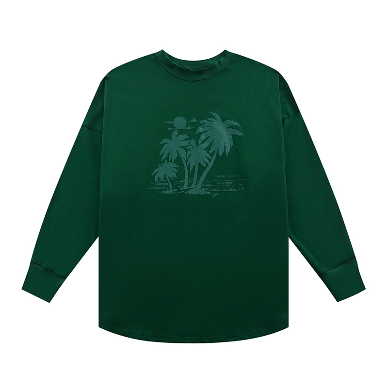 

Designer Palms Mens Hoodies Womens Angels Sweatshirts Cosmic Starlight Coconut Tree Pure Cotton Plush Round Neck Hoodie Couple Loose essentials hoodies blooms, Black