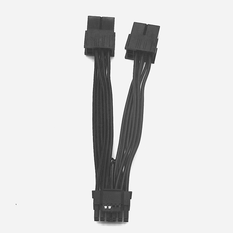 16Pin To 2-port 8Pin PCI Express PCIE 5.0 Computer GPU Graphics Card Power Cable For 12VHPWR ATX 3.0 RTX4090 RTX4080 15CM-image-843427605