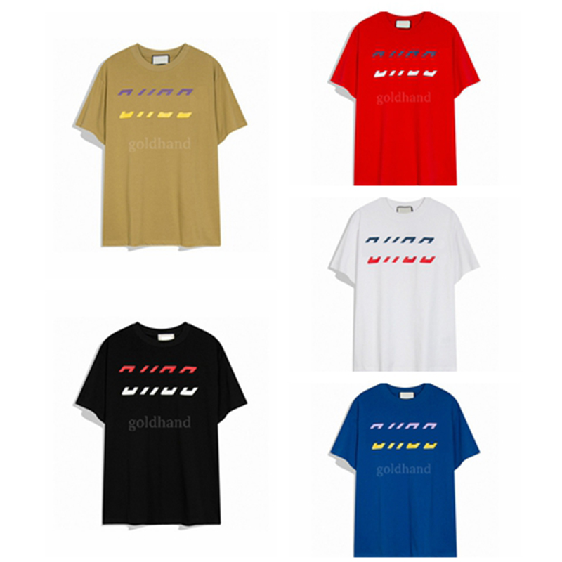 

Men Women Designer Printed T Shirt Fitness Room Breathable Sport t shirt Fashion Men Round Neck High Quality Tops, Black