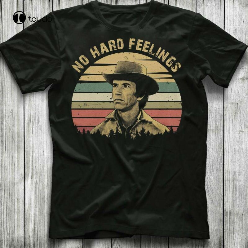 

Men's T Shirts No Hard Feelings Vintage T-Shirt Tee, Black