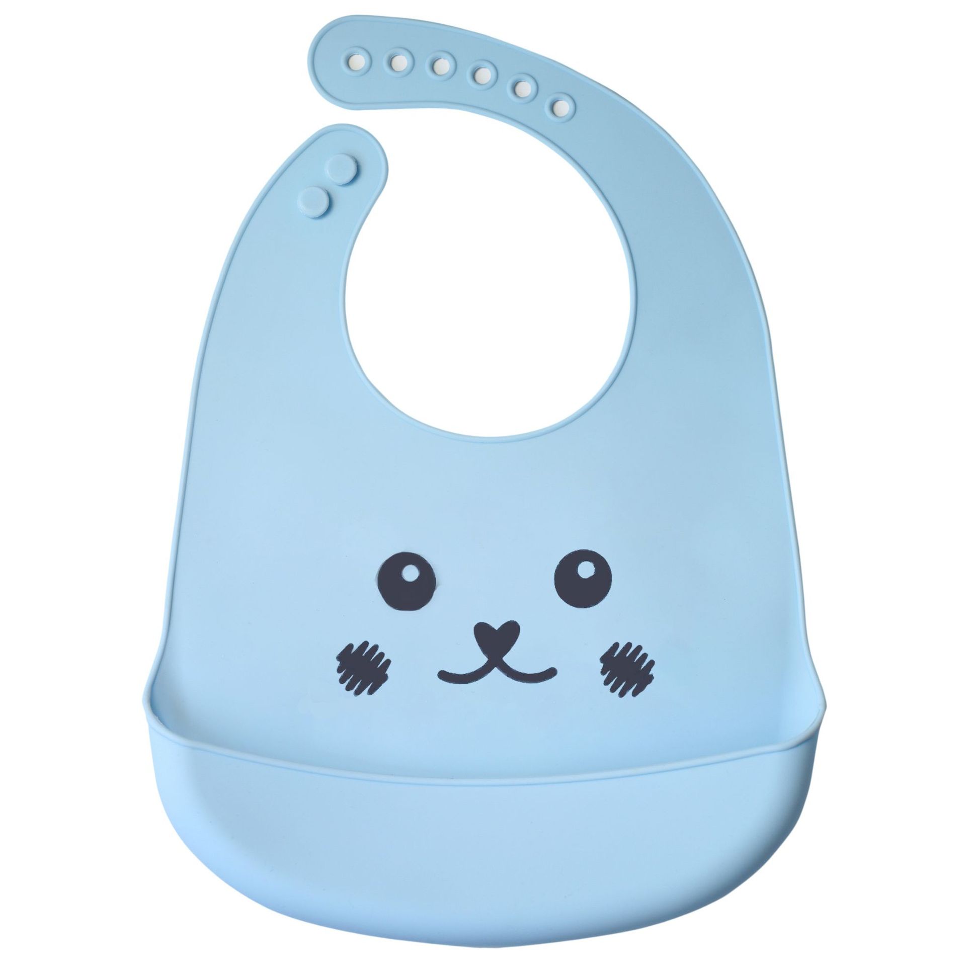 

Baby Bibs Burp Cloths waterproof pattern printed children's infant silicone baby feeding bib saliva adjustable