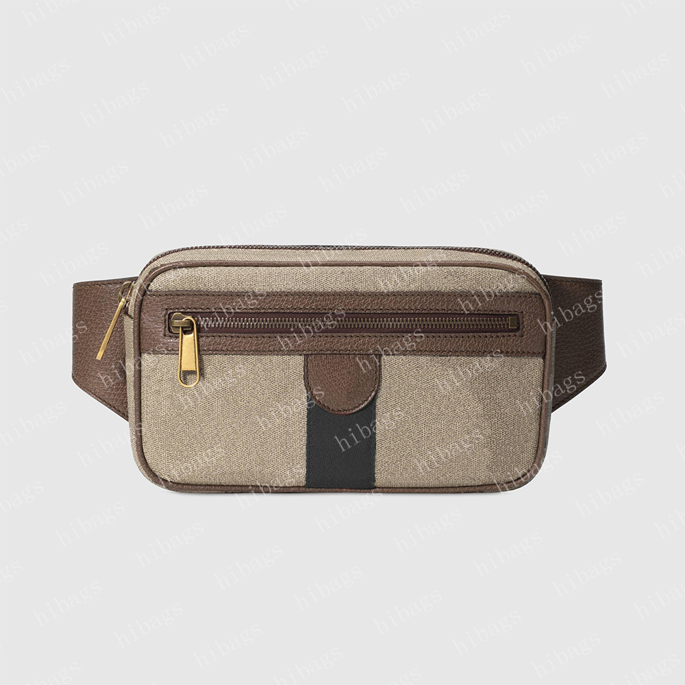

2023 Waist Belt Bag Mens Bumbag Backpack Men waist bags Tote Crossbody Purses Messenger Handbag Fashion Wallet Fannypack 574796 631341 #GGB-01, #01 beige web