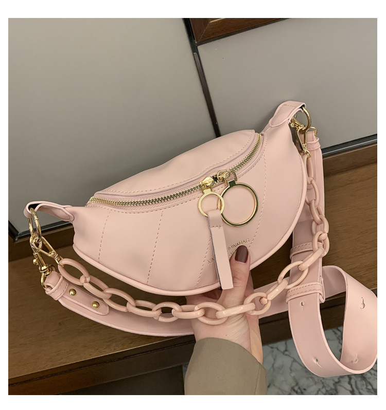 

Evening Bags this year summer female fashion alar package of ladle web celebrity chain worn single shoulder bag 230220, White