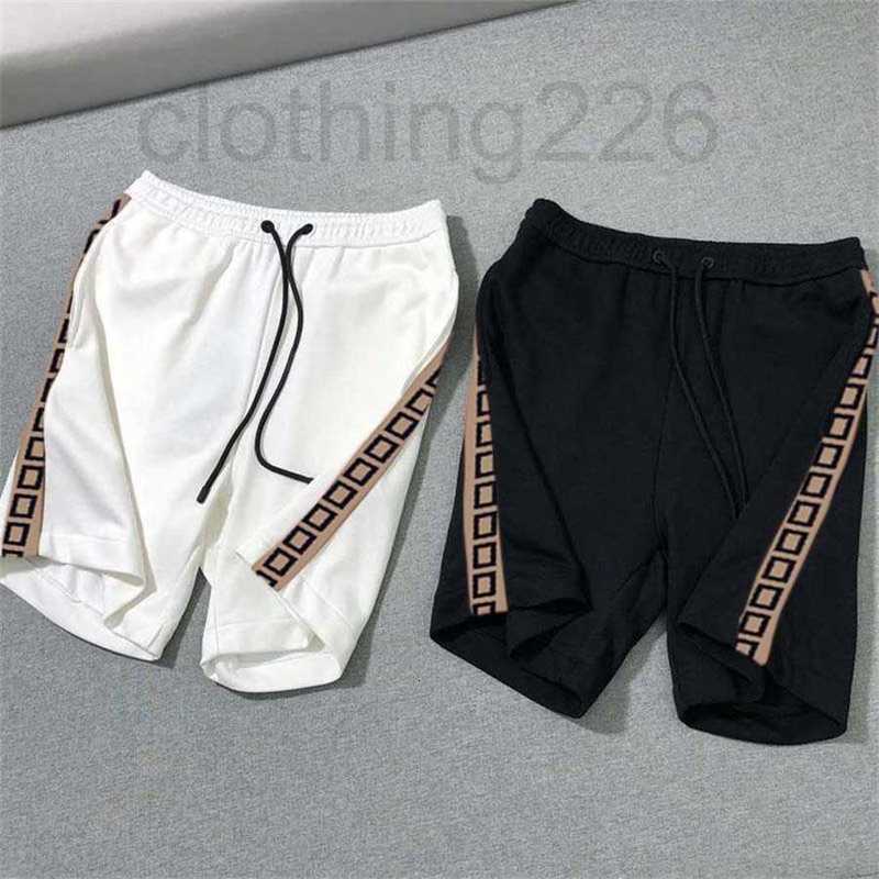 

designer Classic Men's Swimming Trunks Beach Swimwear Pants Men'S Gym Swimsuit Cotton Breathable Casual Shorts For Men TXQY, White