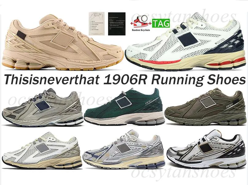 

With Box Thisisneverthat 1906R The 2023 Running Shoes for Men nb 1906R Sports Shoe Women Gray green brown silver Sneakers Mens Trainers EE, 5 36-45