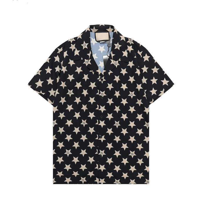 

3 Men Designer Shirts Summer Shoort Sleeve Casual Shirts Fashion Loose Polos Beach Style Breathable Tshirts Tees Clothing #103