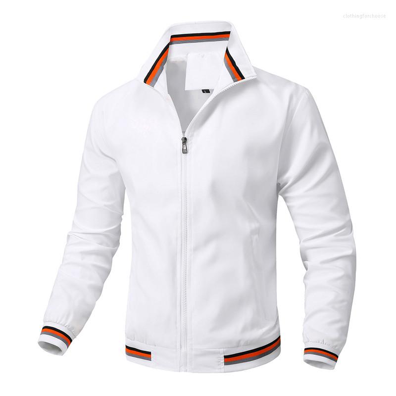 

Men's Jackets Men Fashion Jacket Casual Windbreaker Bomber Coats 2023 Spring Autumn Outdoor Waterproof Slim Mens Tops, Black