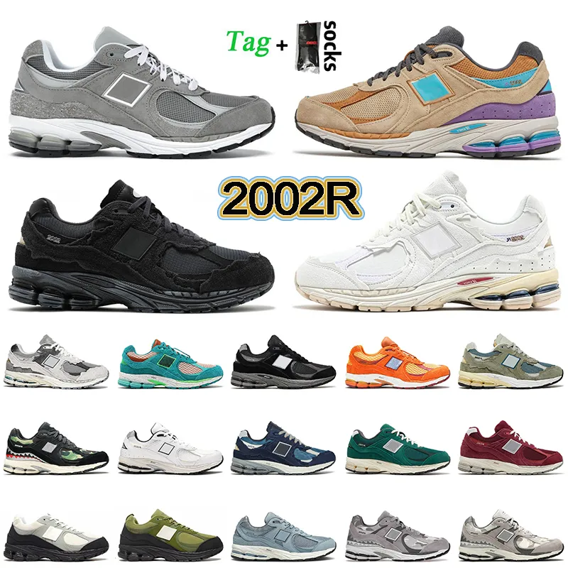 

With Box New B2002r Protection Pack 2002R Running Shoes NB 2002 R Rain Cloud Sea Salt Phantom Women Mens Trainers Light Basement Grey Bla wU, C20 the basement olive black