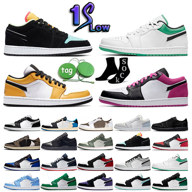 

2023 1 Low travis scotts Basketball Shoes Men Women 1s Reverse Mocha Black Phantom Wolf Grey Concord Bred Shadow Toe Bulls White Camo Mens Trainers Sports Sneakers, 12