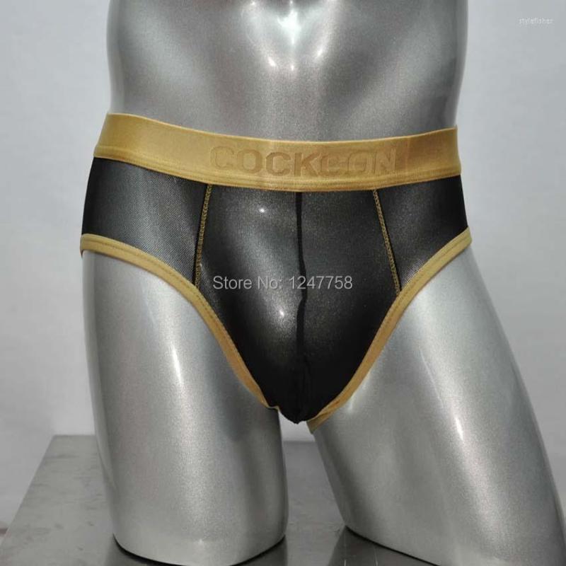 

Underpants 3Pcs/Lot Men's Splice See Through Mesh Briefs Underwear Comfy Shorts, Picture shown