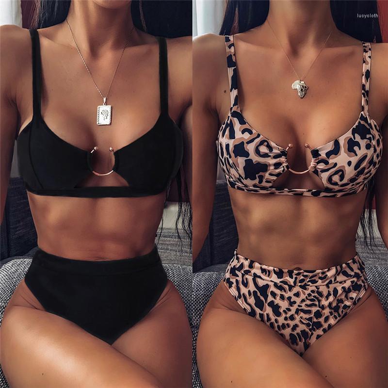 

Women' Swimwear Sexy Swimsuit Women High Waist Bikini Micro Leg Swimming Suit For Bathing Snake Print Girls 2023 Bikinis Set